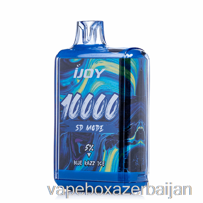 Vape Box Azerbaijan iJoy Bar SD10000 Disposable Blue Razz Ice